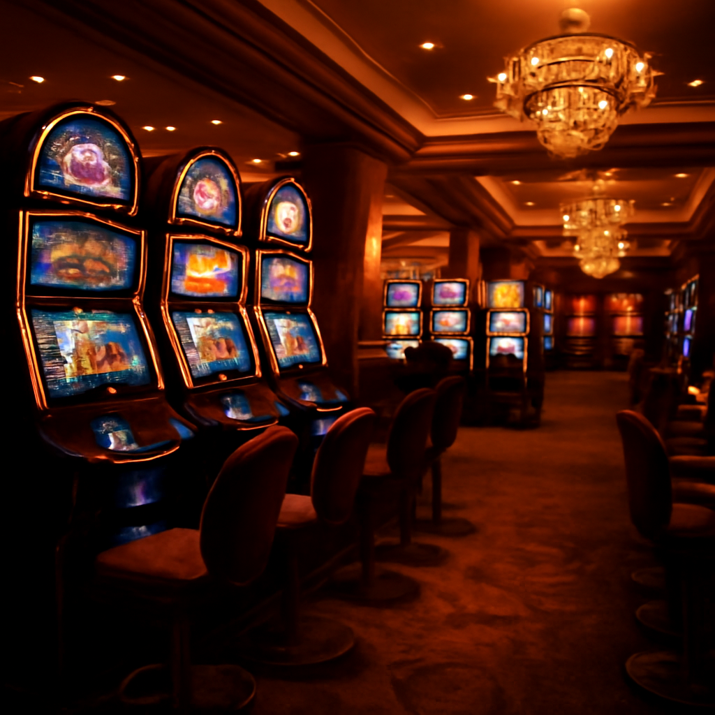 Vegasnow app casino interior atmosphere